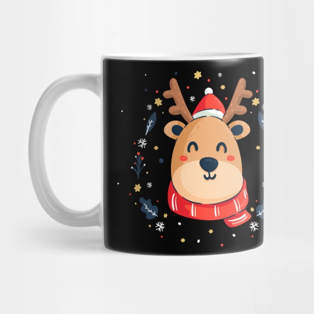 Ugly Reindeer Christmas Sweatshirt by KsuAnn